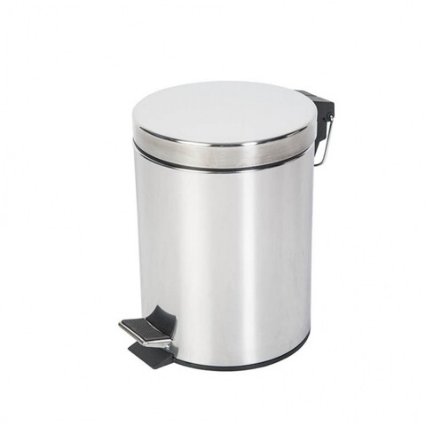 Cos de gunoi PromoInox cu pedala, inox, 3 L