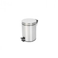 Cos de gunoi PromoInox cu pedala, inox, 5 L