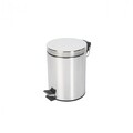 Cos de gunoi PromoInox cu pedala, inox, 12 L