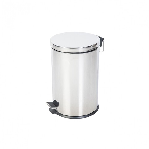 Cos de gunoi PromoInox cu pedala, inox, 20 L