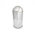 Cos de gunoi cu capac push, inox, 35 L