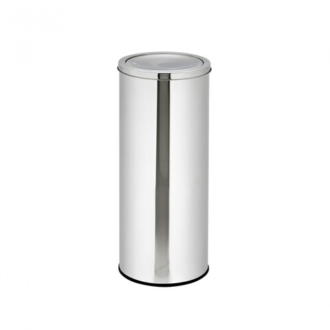 Cos de gunoi cu capac batant, inox, 20 L