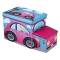 Cutie de depozitare Car Pink, Jocca, 32x25x56 cm, polipropilena/MDF/poliuretan, multicolor