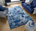 Covor Wonderlust Dark Blue, Flair Rugs, 120x170 cm, polipropilena, albastru inchis