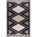 Covor Zaid Berber Rug Monochrome, Flair Rugs, 160x230 cm, poliester, alb/negru