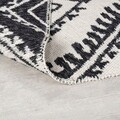 Covor Alix, Flair Rugs, 80x150 cm, bumbac, negru