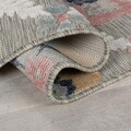 Covor de exterior Flora Outdoor Grey, Flair Rugs, 200x290 cm, polipropilena, gri