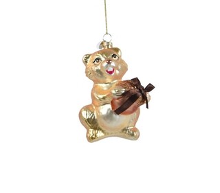 Barna;Aranyszín, Squirrel w acorn in hand