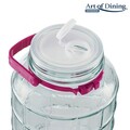 Borcan sticla cu capac, Heinner, 5 L, Ø 18 x 29 cm, plastic