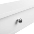 Raft de perete cu 3 sertare, Songmics, 80 x 15 x 10 cm, MDF, alb