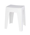 Scaun pentru baie, Wenko, Kumba, 38 x 32 x 47 cm, polipropilena, alb