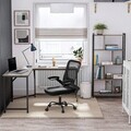 Birou de colt, Vasagle, Grey Corner, 149 x 149 x 75 cm, PAL/otel, gri