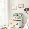 Organizator jucarii / mobilier camera copilului, Space, Songmics, 62.5 x 29.5 x 70 cm, multicolor
