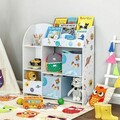 Organizator jucarii / mobilier camera copilului, Space, Songmics, 93 x 30 x 100 cm
