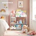 Organizator jucarii / mobilier camera copilului, Space, Songmics, 93 x 30 x 100 cm
