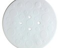 Scaunel pentru baie, Wenko, Bathroom Secura, 45.5 x 45.5 x 39.5-57.5 cm, aluminiu/plastic, alb gri