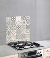 Protectie aragaz, Wenko, Splashback Tile, 60 x 70 cm, sticla termorezistenta, multicolor