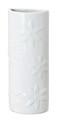 Umidificator cu agatare pe calorifer, Wenko, Flowers, 9 x 4 x 9 cm, ceramica, alb