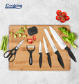Set cutite 8 piese, Cooking by Heinner, Carera, inox, argintiu
