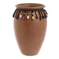 Vaza Beads, InArt, 12x18,5 cm, ceramica, maro
