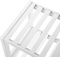Pantofar Songmics, 70 x 26 x 33 cm, bambus, alb