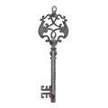 Termometru Key, InArt, metal, gri