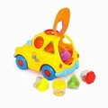 Jucarie sortare, M-Toys - Masinuta cu forme, lumini si sunete, plastic, multicolor