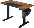 Birou electric cu inaltime ajustabila Songmics, 120 x 60 x 72 - 120 cm, PAL/otel/material netesut