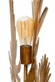 Lampadar, Exotic, Mauro Ferretti, 1 x E27, 40W, 54 x 27 x 166 cm, fier, auriu