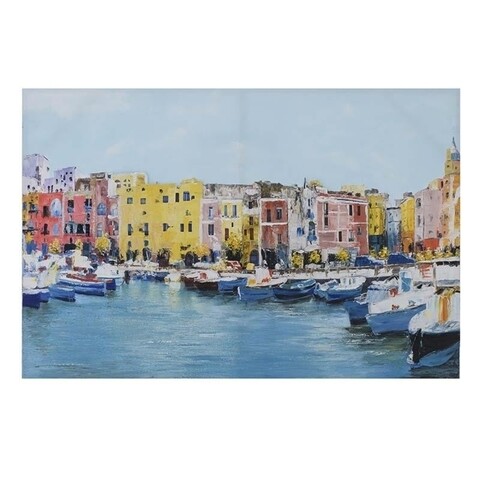 Tablou canvas, Marina, InArt, 80x120 cm, multicolor