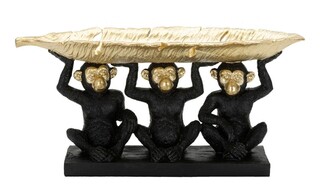 Negru;Auriu, 43 x 15.7 x 20 cm