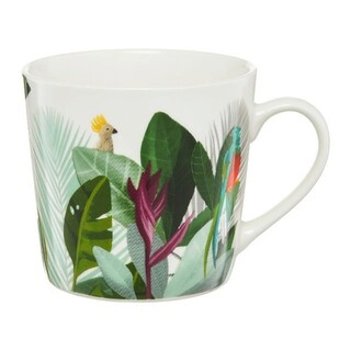 Multicolor;Alb, Cana 400 ml, model jungle