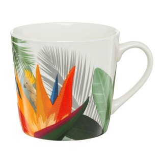 Multicolor;Alb, Cana 400 ml, model parrot