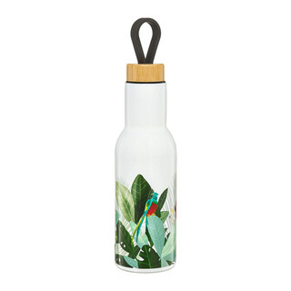 Multicolor;Alb, Termos 400 ml, model parrot