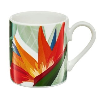 Multicolor;Alb, Ceasca espresso Birds 90 ml