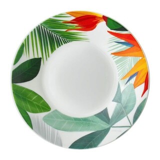 Multicolor;Alb, Farfurioara Birds 11 cm