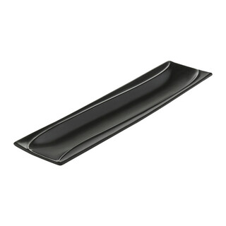 Negru, Platou ingust 31.5x8 cm