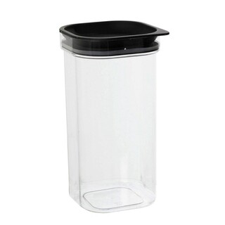 Negru;Transparent, Recipient depozitare 2.5 L
