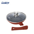 Cooking by Heinner Serpenyő fedővel, Calabria, 24x4.8 cm, alumínium, színes