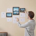 Set rame foto 10 piese, Songmics, 2 x 20x25 cm/4 x 13x18 cm/4 x 10x15 cm, MDF, alb