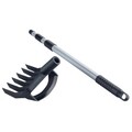 Sapa de gradina si cultivator 2 in 1 Maximex, Garden, 17x71 cm, otel, negru/gri