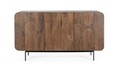 Bufet inferior Orissa, Bizzotto, 145x42x82 cm, lemn de mango/MDF, maro