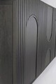 Bufet inferior Orissa, Bizzotto, 180x42x82 cm, lemn de mango/MDF, negru