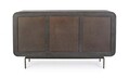 Bufet inferior Orissa, Bizzotto, 145x42x82 cm, lemn de mango/MDF, negru