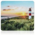Protectie universala pentru aragaz Maximex, Lighthouse, 56x50 cm, sticla, multicolor