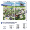 Set 2 protectii pentru aragaz Maximex, Summer, 52x30 cm, sticla, multicolor