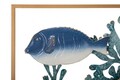 Decoratiune de perete Fish, Mauro Ferretti, 50.2 x 50.2 cm, fier, multicolor