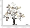 Decoratiune de perete Albero Lixy, Mauro Ferretti, 97.2 x 100.3 cm, fier, multicolor