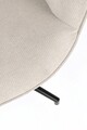 Fotoliu cu baza rotativa 360 Inas, Bizzotto, 69 x 72 x 106 cm, otel/poliester, bej