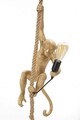 Lustra Monkey, Mauro Ferretti, Ø27 x 60 cm, 1 x E27, 20W, polirasina, auriu